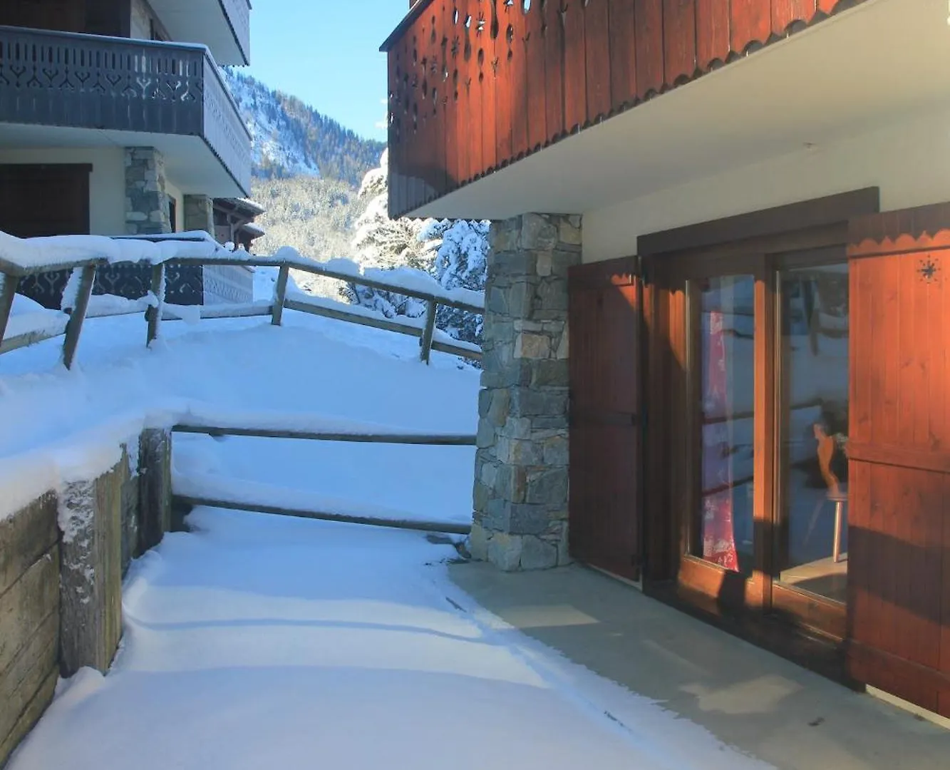 Appartement Chaleureux Les Houches 29 M² Piscine Partagee France
